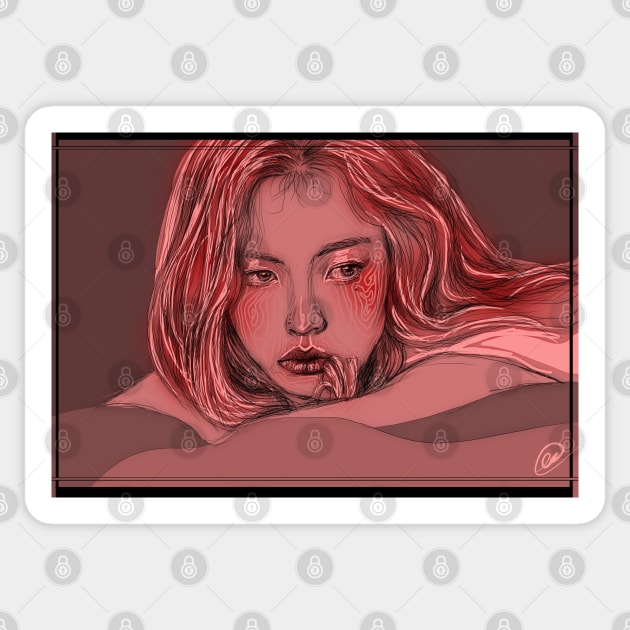 Hyuna - Lip & Hip Sticker by dangerbeforeyou